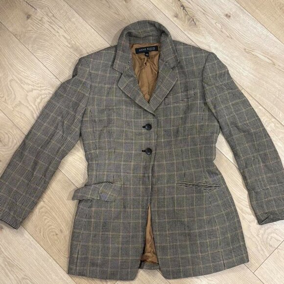 Vintage Wool Blazer for Women Dark Academia Preppy Blazer - Picture 7 of 7